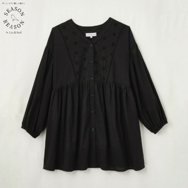 しまむらのレースブラウス