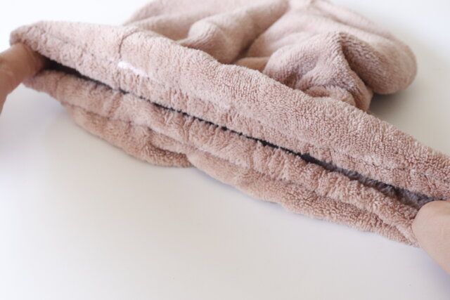 セリア ヘアドライキャップ 被り口