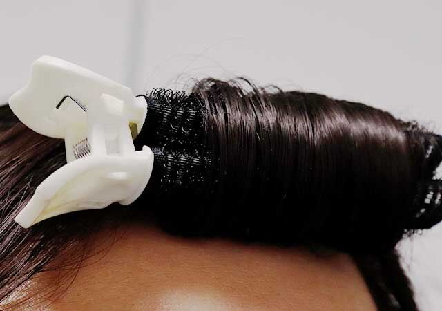 セリアの前髪ふんわりカーラー4