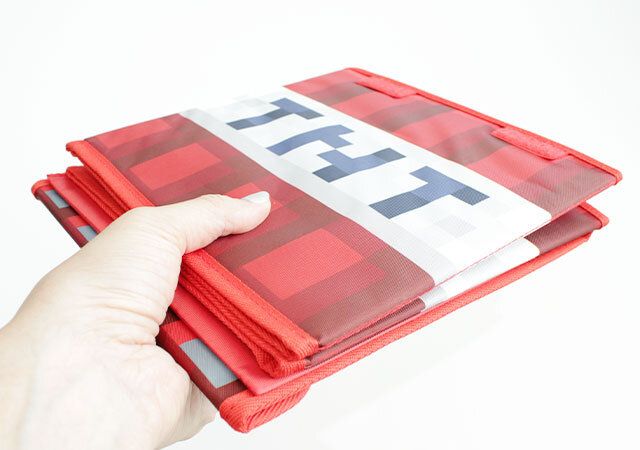 マインクラフトブロックコンテナ付録レビュー折りたたみ