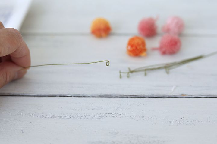 センニチコウのワイヤリング