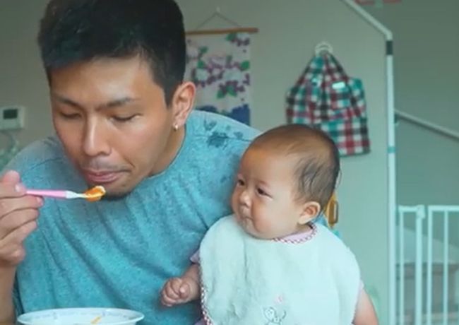 本日ママ不在。ギャン泣きベビーvsパパ。さあ、どうする？！