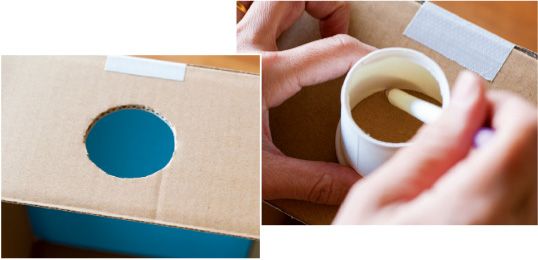 トイレットペーパーをクルクルクル！「ソフトクリームサーバー」の作り方の画像8