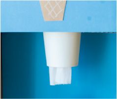 トイレットペーパーをクルクルクル！「ソフトクリームサーバー」の作り方の画像19