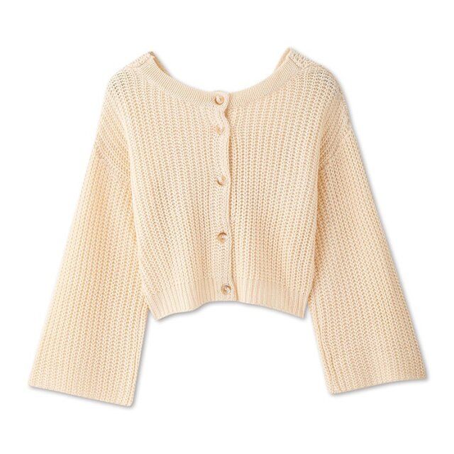 2024秋しまむらレディース2wayニットカーディガン