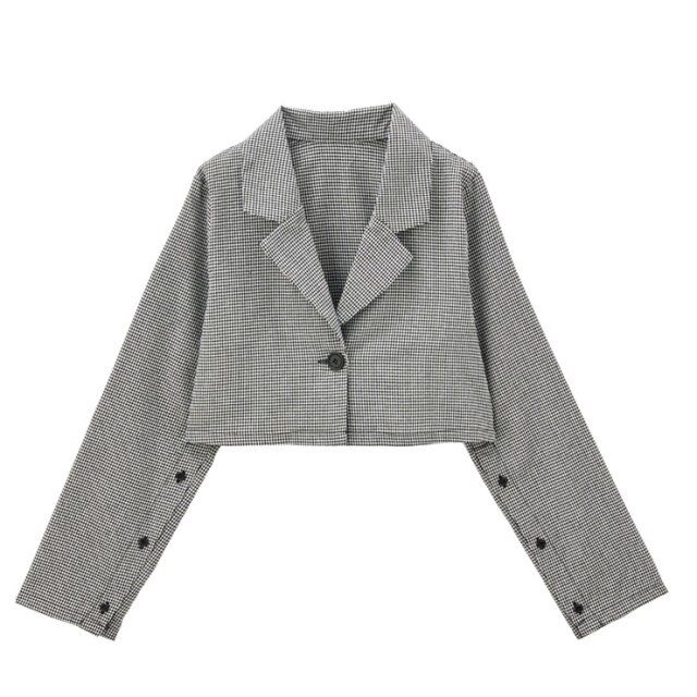 2024秋しまむらレディース2WAY仕様ショート丈ジャケット