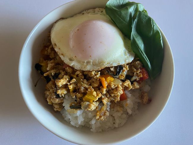 ガパオライス完成