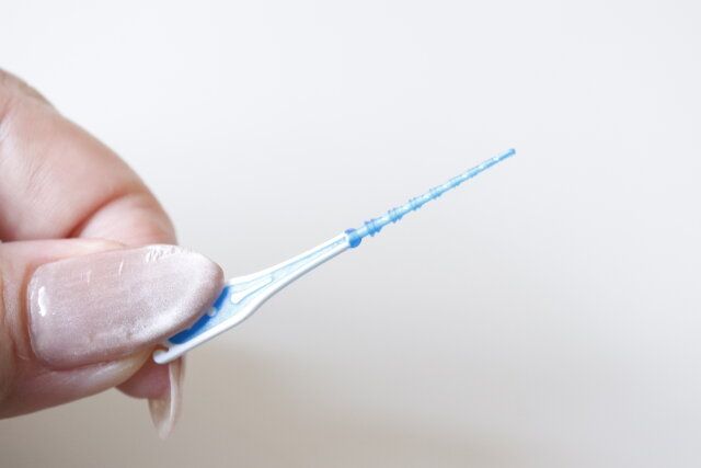 セリア ソフト歯間ブラシ極細タイプ15本 先端