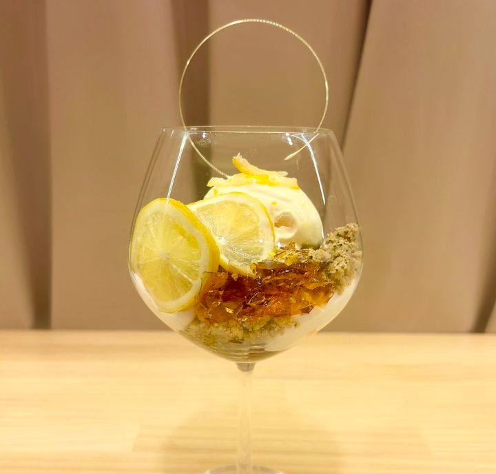 「レモンと紅茶のパルフェ」※8月現在は販売しておりません