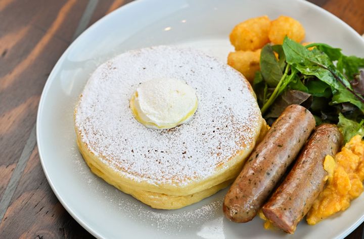 バターミルクパンケーキ コンボプレート1800円