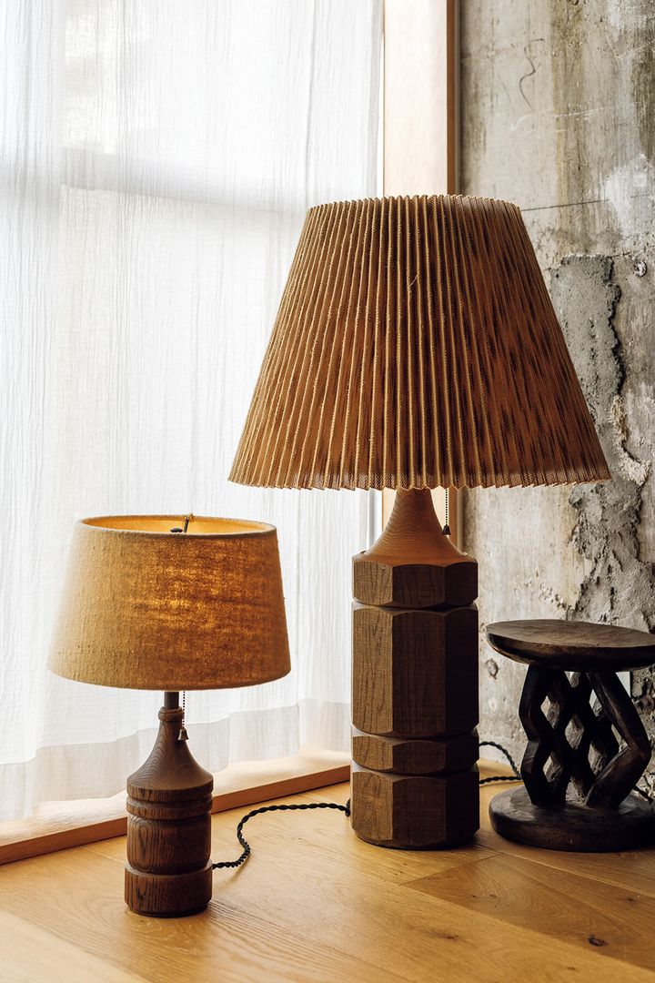 〈TRUCK Furniture〉のランプ