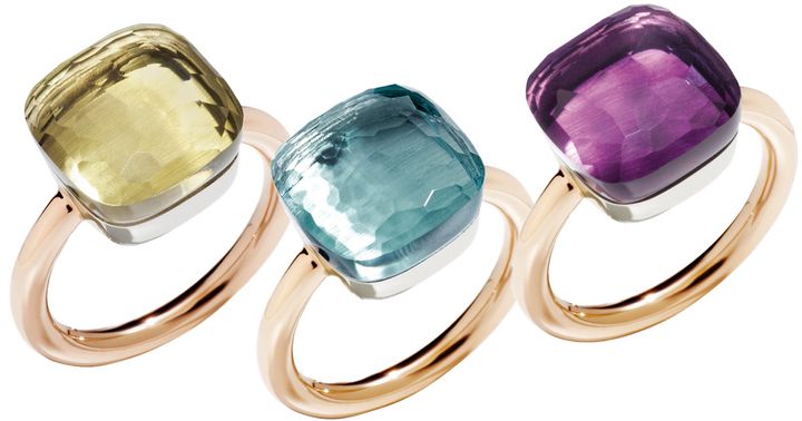 ポメラートヌードのマキシサイズのリング3種