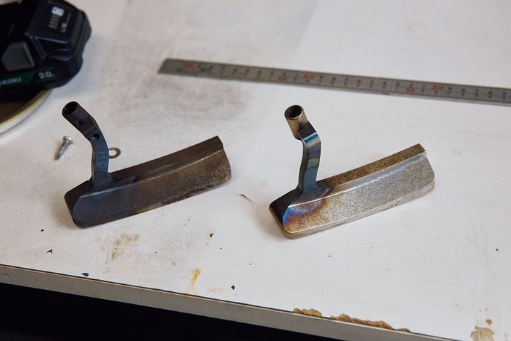 〈マスダゴルフ〉のパターのネック