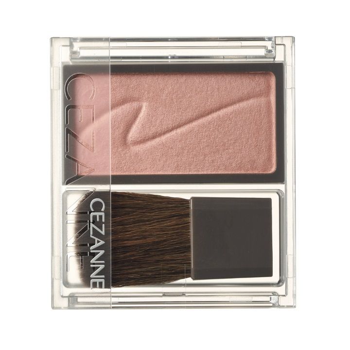 GLOW読者が選ぶベストコスメ セザンヌのチークブラッシュ01 フォギーローズ