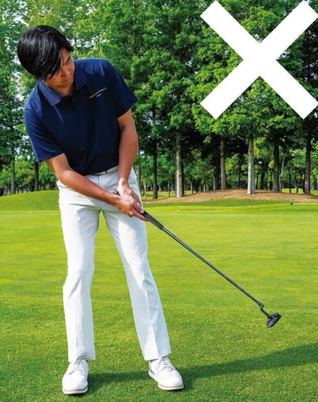 グリーン外からパターで寄せるためのコツとは？構えに一工夫…!?