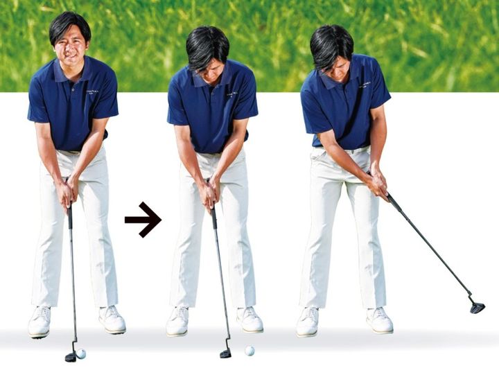 グリーン外からパターで寄せるためのコツとは？構えに一工夫…!?