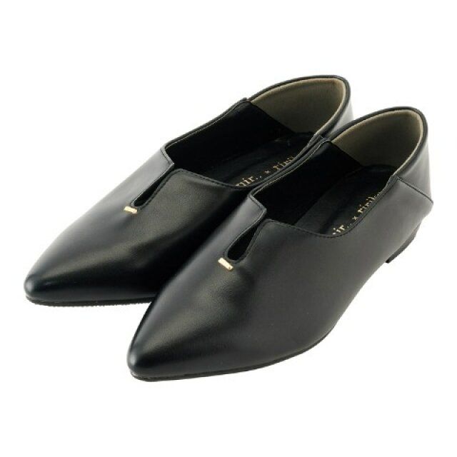 しまむらのUカットパンプス