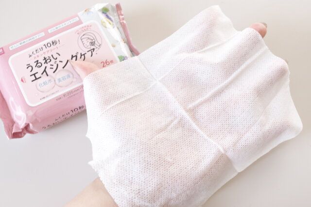 セリア ＆.スキンケアシートエイジングケア26枚