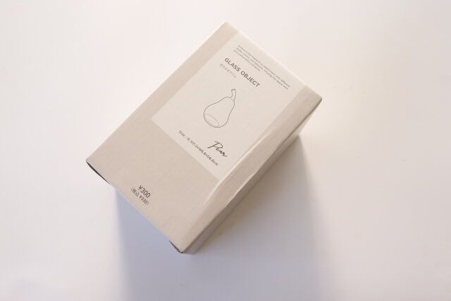 3COINS スリーコインズ ガラスオブジェ デザイン パッケージ