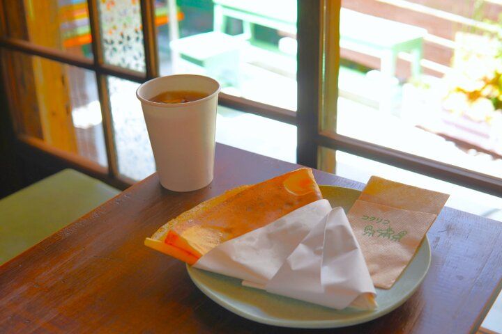 鎌倉の風情あふれる古民家でのんびり楽しむモチモチのクレープ♪「コクリコ 御成通り店」