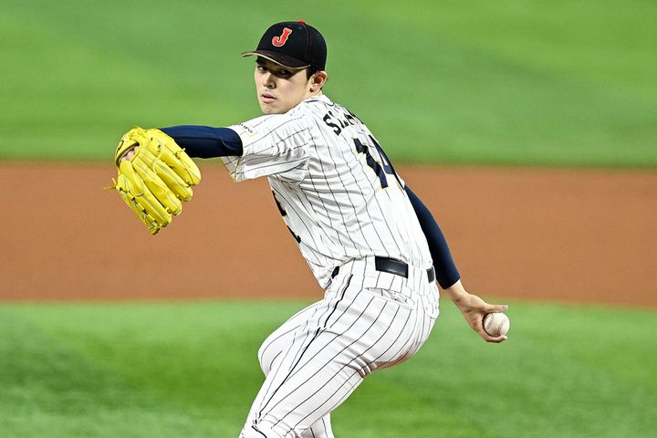 ロッテ・佐々木朗希 (C) Getty Images