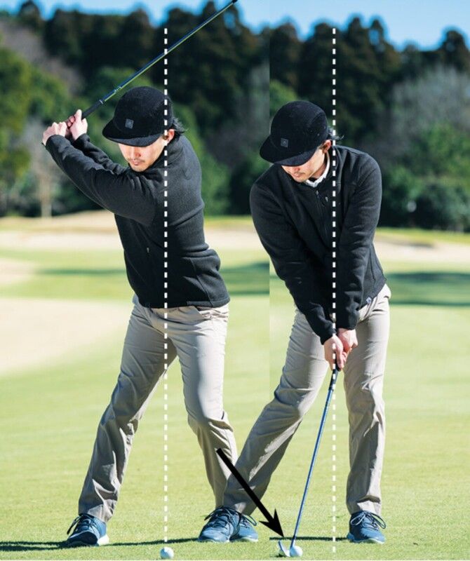 “キレのある”アイアンショットの打ち方とは…？「腕を上下に動かす」ことが重要