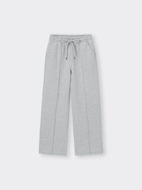 2024guレディースヘビーウェイトスウェットプルオンパンツ