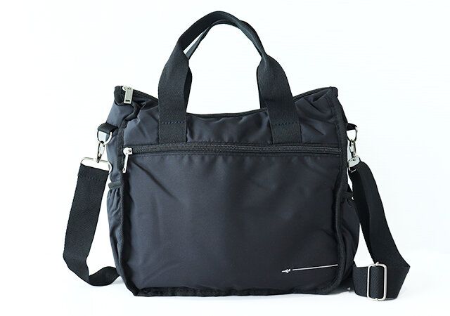 宝島JTB黒ショルダーバッグ付録レビュー前面