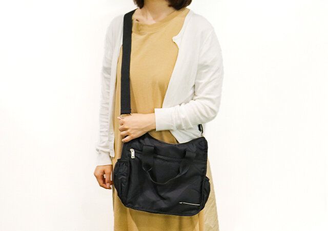 宝島JTB黒ショルダーバッグ付録レビューコーデ