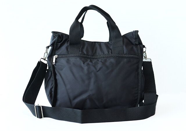 宝島JTB黒ショルダーバッグ付録レビュー背面