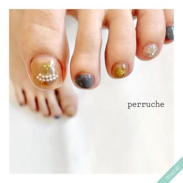 perrucheが投稿したネイルデザイン [photoid:I0120738] via Itnail Design (739230)