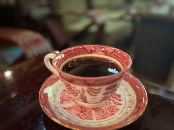 モーニングのホットコーヒー