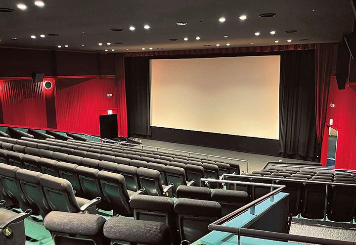 2つのスクリーンが稼働中