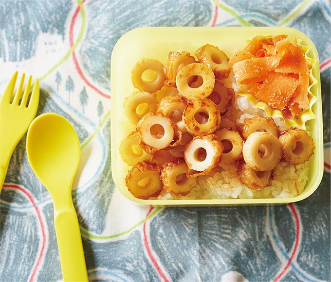 ちくわさえあればOK！ のっけるだけの「ちくわのかば焼き弁当」レシピの画像1