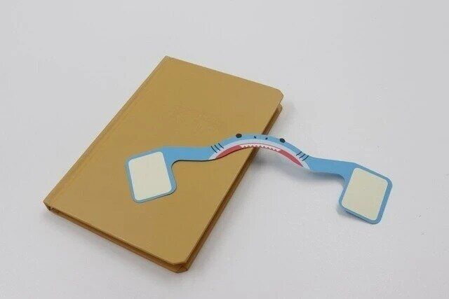 ダイソー O-B013 ポップアップノートマーク サメ 2枚組