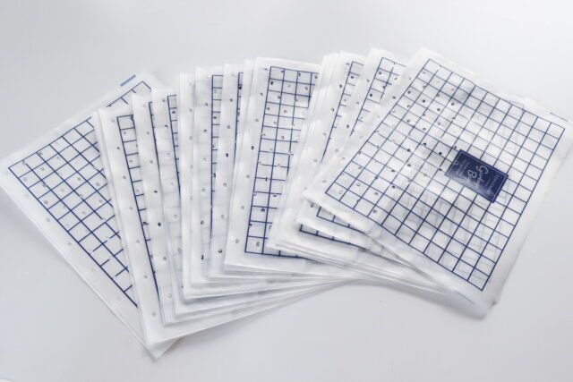 ダイソーの便利な自立する水切りゴミ袋（ミニ、25枚）