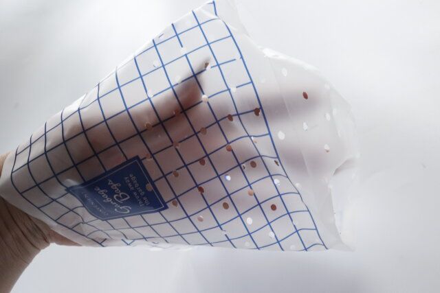 ダイソーの水切りできる自立する水切りゴミ袋（ミニ、25枚）