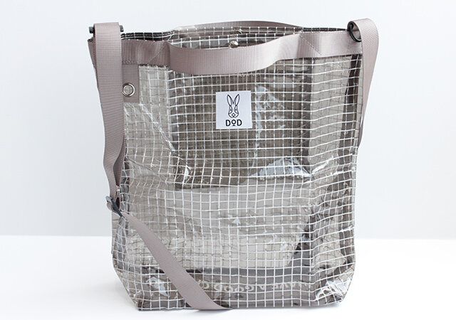 宝島社ムック付録のDODのクリアバッグ2