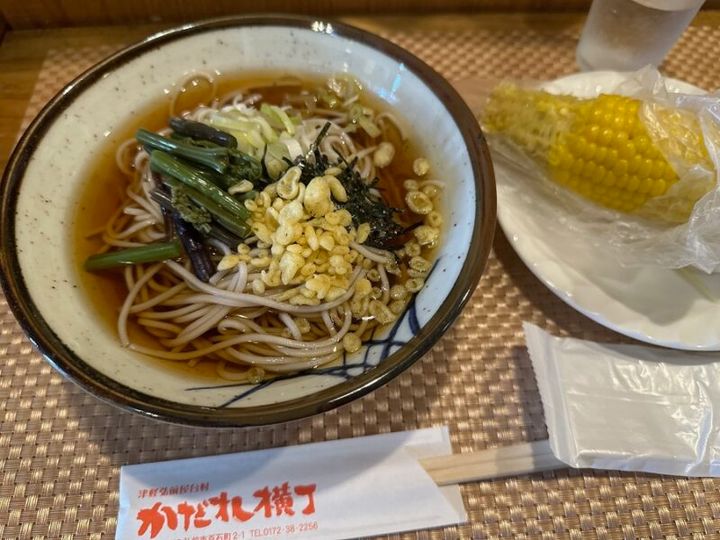 弘前市 かだれ横丁の津軽そば