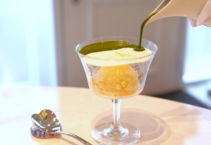 美しいアイスクリームとドリンクのペアリングをコース仕立てで楽しむ♪東麻布「Glace L'etoile」
