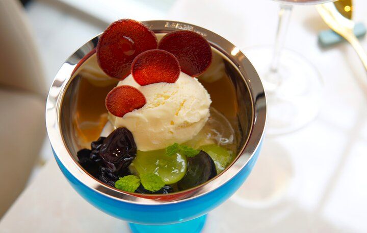 美しいアイスクリームとドリンクのペアリングをコース仕立てで楽しむ♪東麻布「Glace L'etoile」