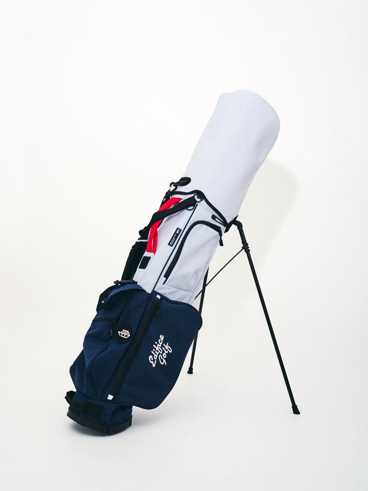 ミニマルなデザインで男女とも使える！ 数量限定のコラボキャディバッグが登場