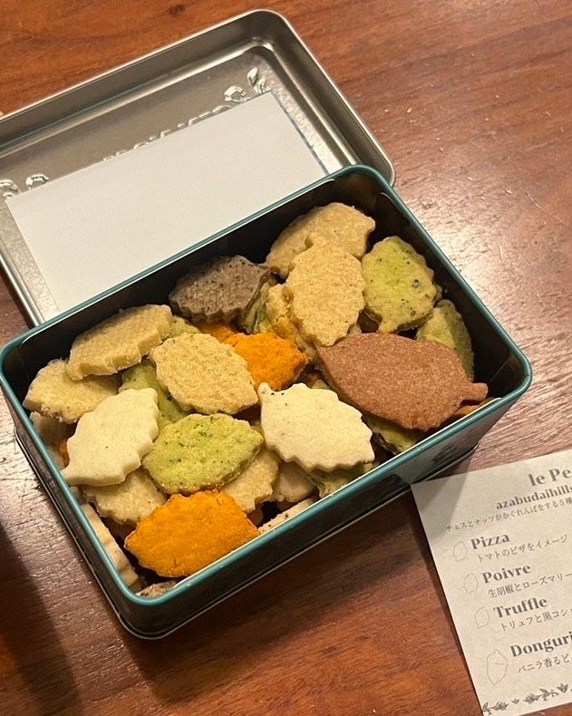 パティスリー GIN NO MORI 麻布台ヒルズ限定のクッキー缶