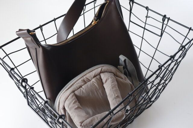 ダイソー ワイヤークラフトバスケット サイズ感