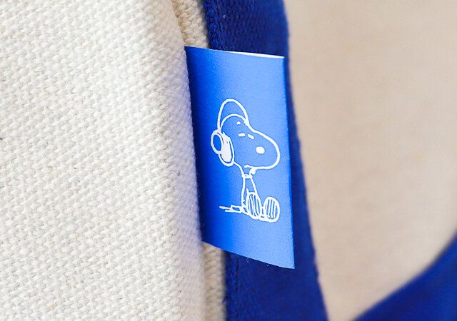 宝島社ムック付録のスヌーピーインテリアトートPEANUTS RECORDSver.3