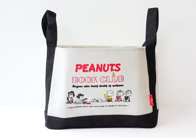 宝島社ムック付録のスヌーピーインテリアトートBOOK CLUBver.2