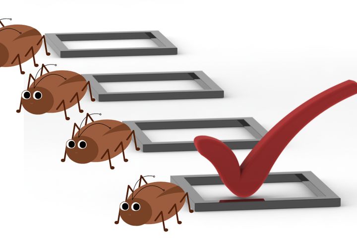 抵抗力の強い個体が生き残り、繁殖していく