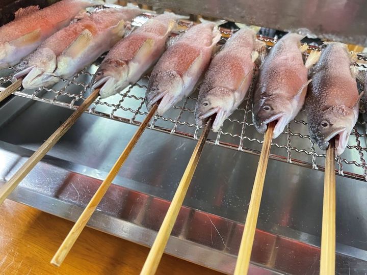 板取川 洞戸観光ヤナ