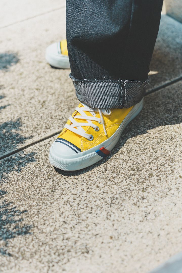 【愛用デニムSNAP】153cmにジャストフィットした《M TO R》のワイドデニム！ネイビーでシンプルにまとめて