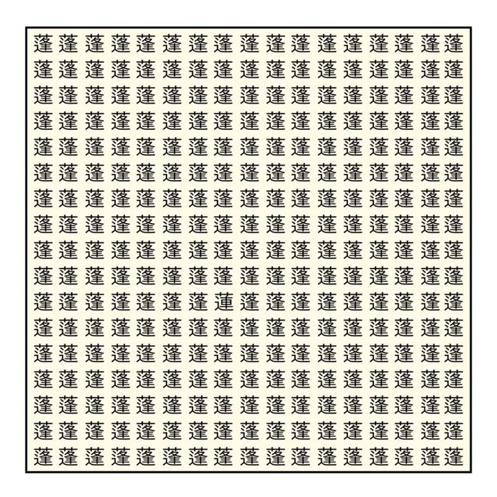 漢字間違い探し